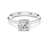 Ladies Ring DDLR-536@7 - White Gold - Image