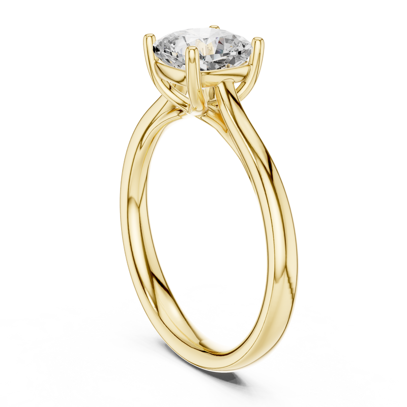 Ladies Ring DDLR-536@7 - Yellow Gold - Image