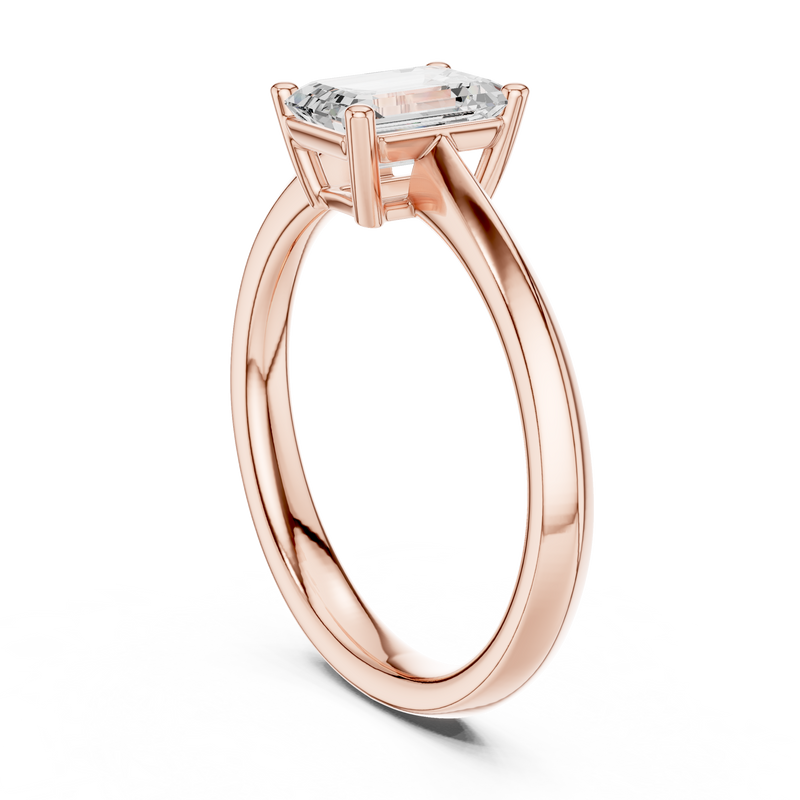 Ladies Ring DDLR-537@7 - Rose Gold - Image