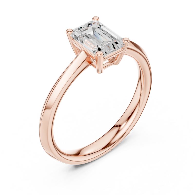 Ladies Ring DDLR-537@7 - Rose Gold - Image