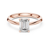 Ladies Ring DDLR-537@7 - Rose Gold - Image