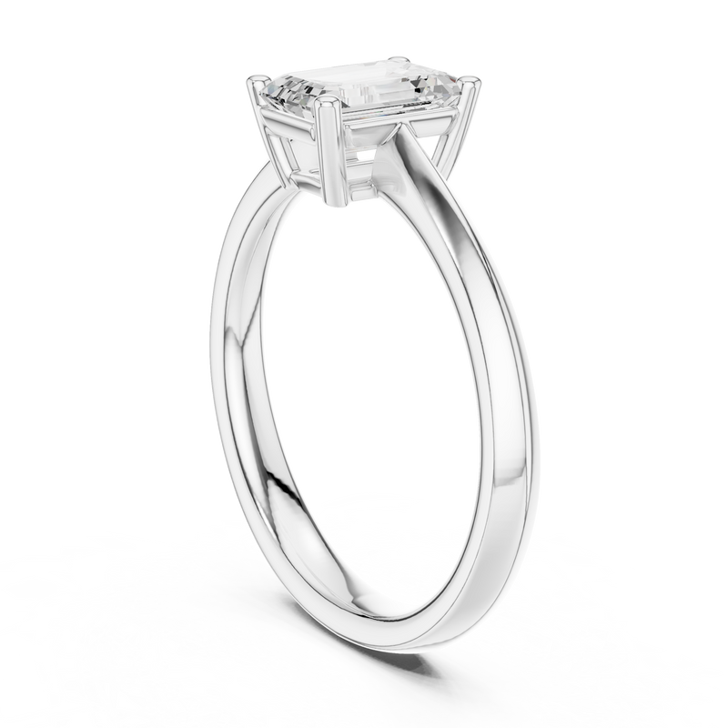 Ladies Ring DDLR-537@7 - White Gold - Image