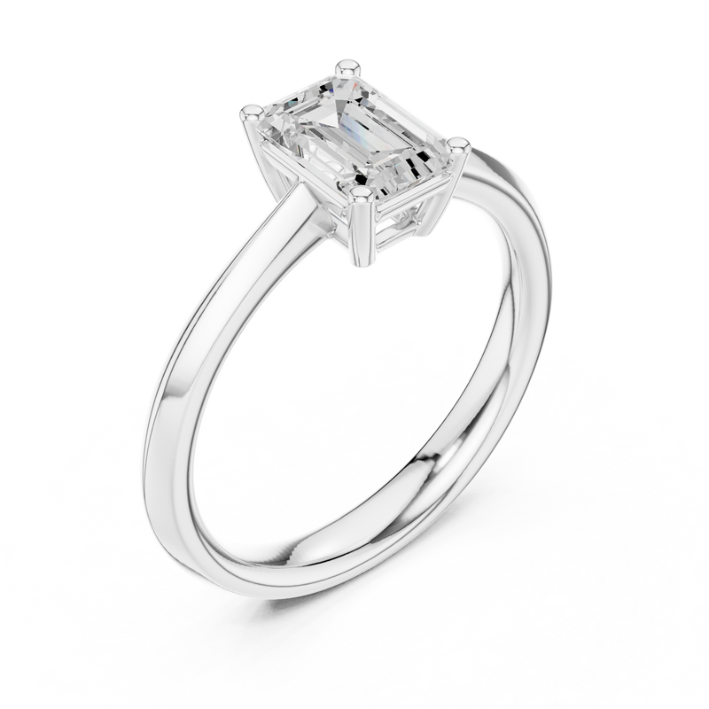 Ladies Ring DDLR-537@7 - White Gold - Image