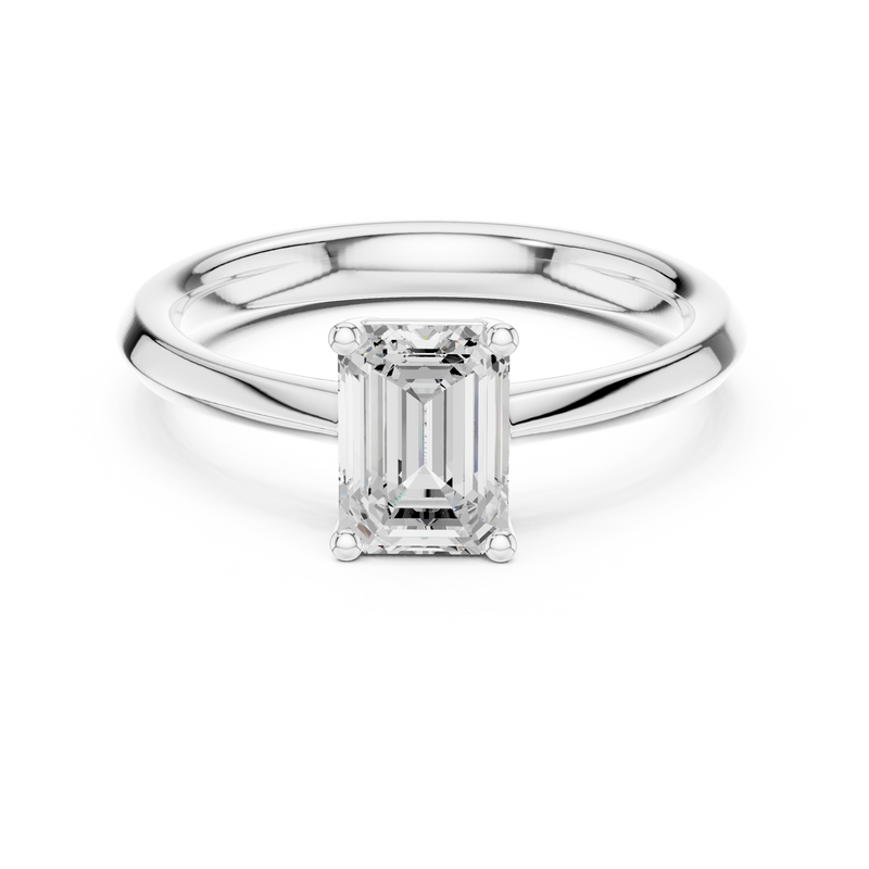 Ladies Ring DDLR-537@7 - White Gold - Image