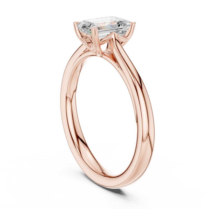 Ladies Ring DDLR-539@7 - Rose Gold - Image
