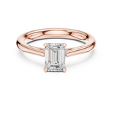 Ladies Ring DDLR-539@7 - Rose Gold - Image