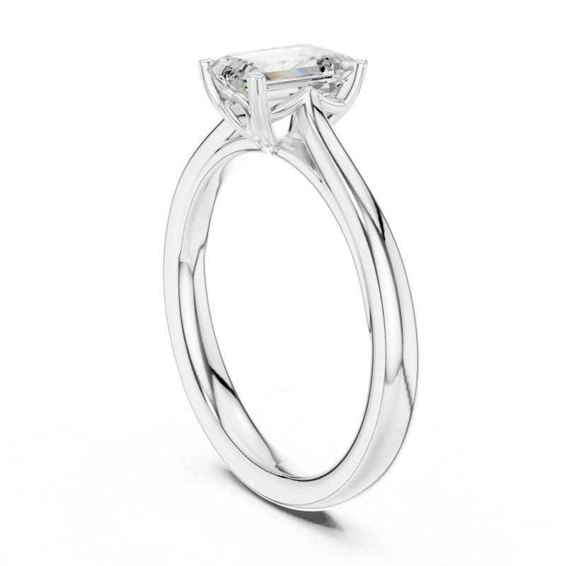 Ladies Ring DDLR-539@7 - White Gold - Image