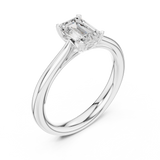 Ladies Ring DDLR-539@7 - White Gold - Image