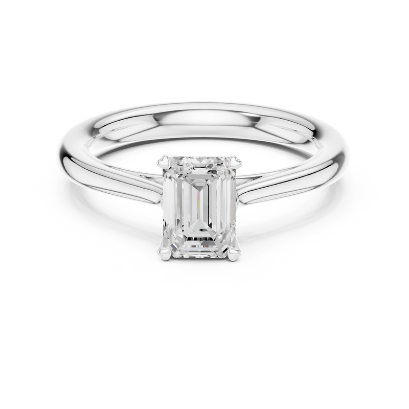 Ladies Ring DDLR-539@7 - White Gold - Image