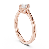 Ladies Ring DDLR-541@7 - Rose Gold - Image