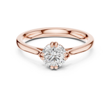Ladies Ring DDLR-541@7 - Rose Gold - Image