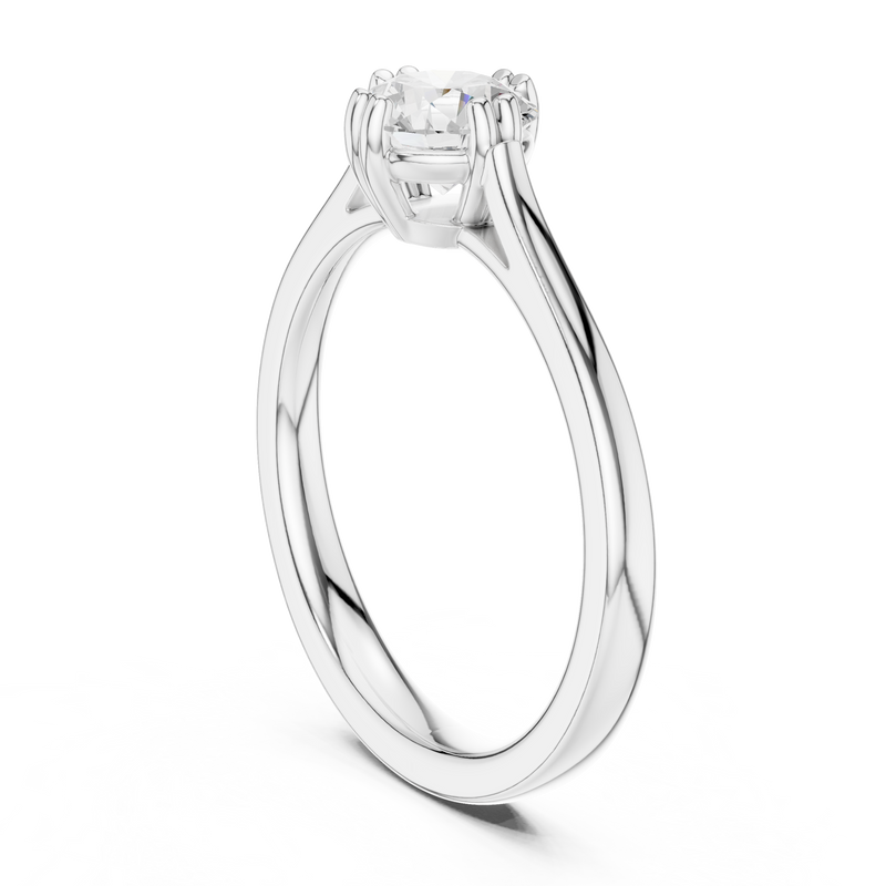 Ladies Ring DDLR-541@7 - White Gold - Image