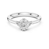 Ladies Ring DDLR-541@7 - White Gold - Image