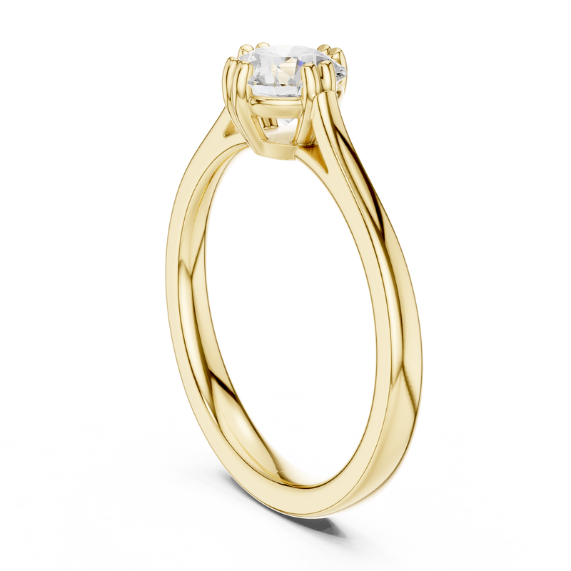 Ladies Ring DDLR-541@7 - Yellow Gold - Image