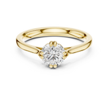 Ladies Ring DDLR-541@7 - Yellow Gold - Image