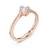 Ladies Ring DDLR-542@7 - Rose Gold - Image