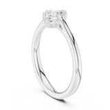 Ladies Ring DDLR-542@7 - White Gold - Image