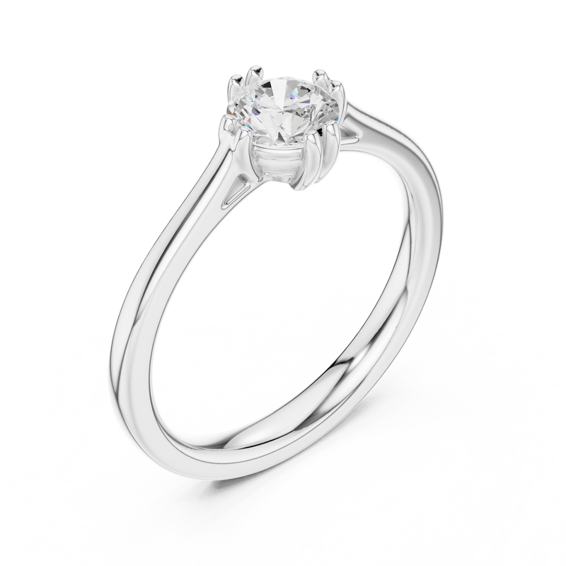Ladies Ring DDLR-542@7 - White Gold - Image