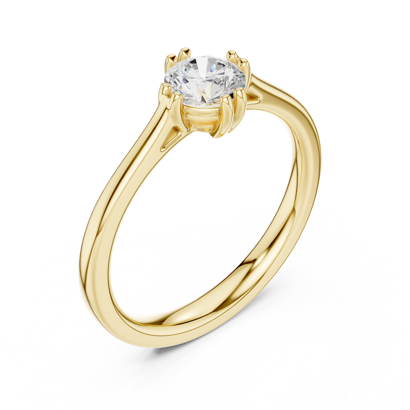 Ladies Ring DDLR-542@7 - Yellow Gold - Image