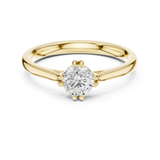 Ladies Ring DDLR-542@7 - Yellow Gold - Image
