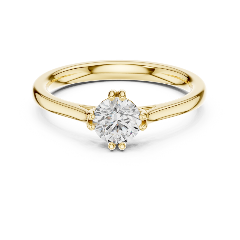 Ladies Ring DDLR-542@7 - Yellow Gold - Image