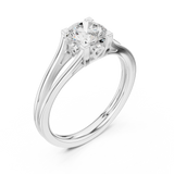 Ladies Ring DDLR-543@7 - White Gold - Image