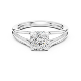 Ladies Ring DDLR-543@7 - White Gold - Image