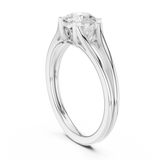 Ladies Ring DDLR-544@7 - White Gold - Image
