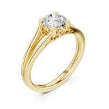 Ladies Ring DDLR-544@7 - Yellow Gold - Image