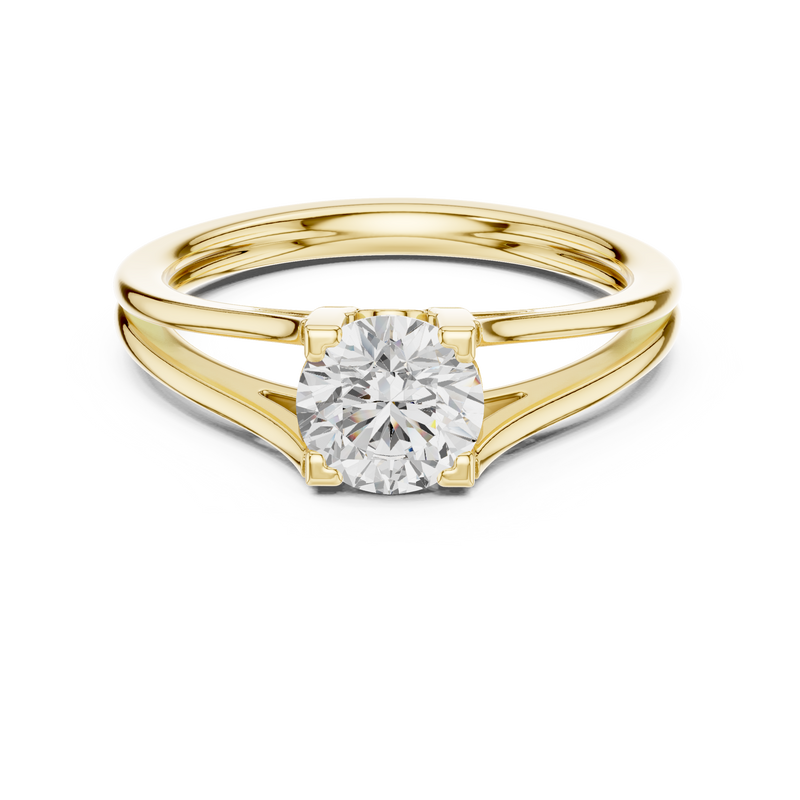 Ladies Ring DDLR-544@7 - Yellow Gold - Image