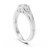 Ladies Ring DDLR-545@7 - White Gold - Image