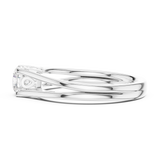 Ladies Ring DDLR-545@7 - White Gold - Image