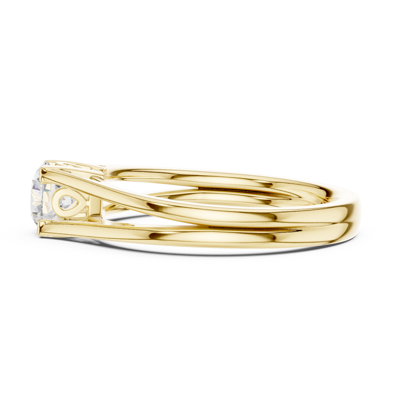 Ladies Ring DDLR-545@7 - Yellow Gold - Image