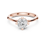 Ladies Ring DDLR-546@7 - Rose Gold - Image