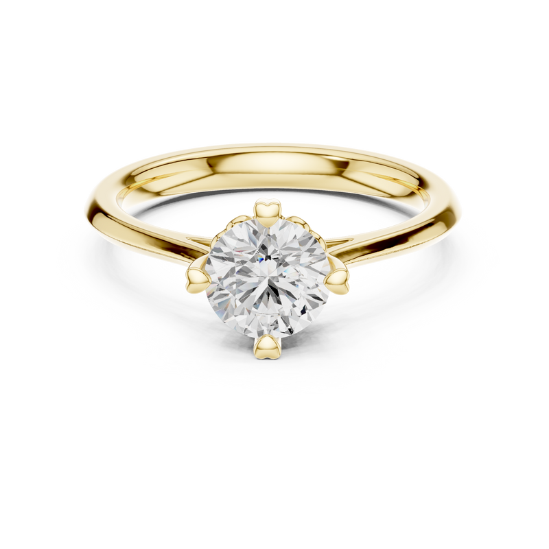 Ladies Ring DDLR-546@7 - Yellow Gold - Image