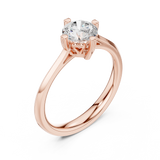 Ladies Ring DDLR-547@7 - Rose Gold - Image