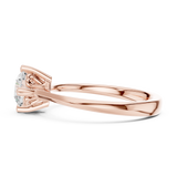 Ladies Ring DDLR-547@7 - Rose Gold - Image