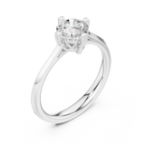 Ladies Ring DDLR-547@7 - White Gold - Image