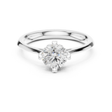 Ladies Ring DDLR-547@7 - White Gold - Image