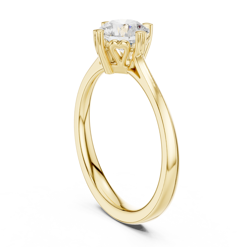 Ladies Ring DDLR-547@7 - Yellow Gold - Image