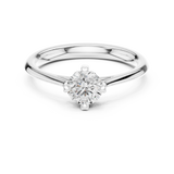 Ladies Ring DDLR-548@7 - White Gold - Image