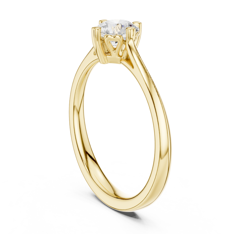 Ladies Ring DDLR-548@7 - Yellow Gold - Image