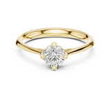 Ladies Ring DDLR-548@7 - Yellow Gold - Image