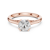 Ladies Ring DDLR-549@7 - Rose Gold - Image