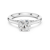 Ladies Ring DDLR-549@7 - White Gold - Image