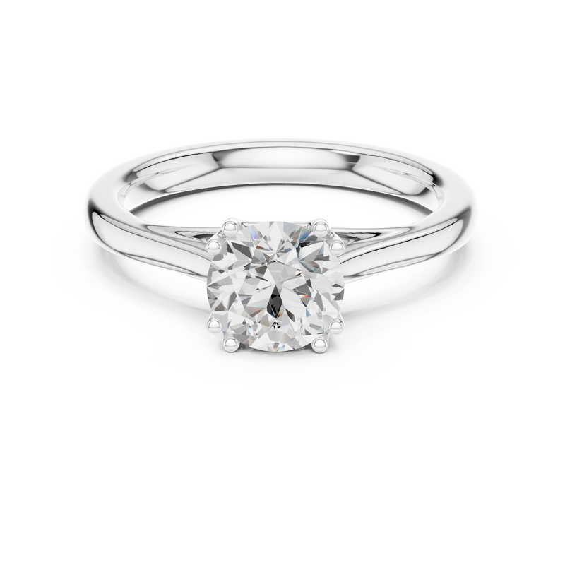 Ladies Ring DDLR-549@7 - White Gold - Image
