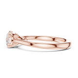 Ladies Ring DDLR-550@7 - Rose Gold - Image
