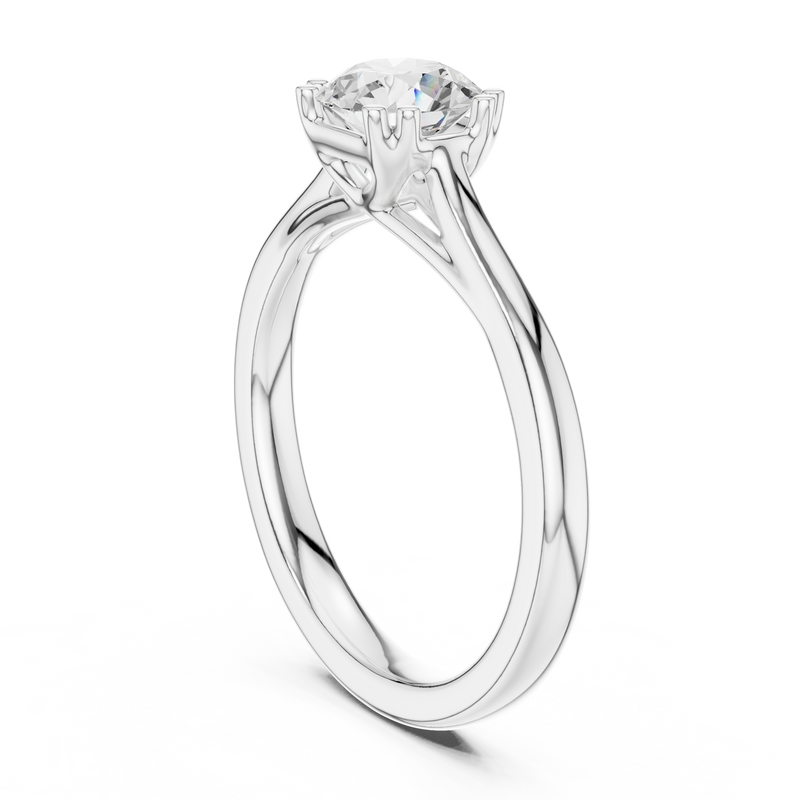 Ladies Ring DDLR-550@7 - White Gold - Image