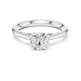 Ladies Ring DDLR-550@7 - White Gold - Image