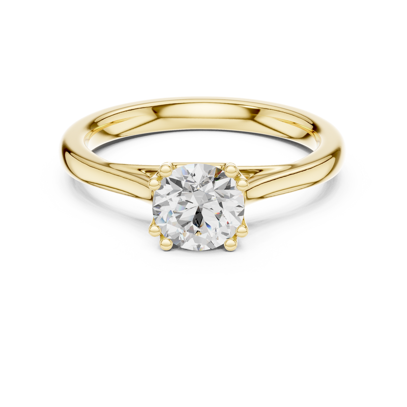 Ladies Ring DDLR-550@7 - Yellow Gold - Image